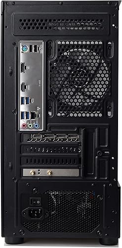 Miniatura 6 de MXZ Computadora de escritorio de alto rendimiento para juegos, Ryzen 5 7500F Zenn 4 Arquitectura, RTX5060, B650, 16GB DDR5,1T NVME, 5 ventiladores