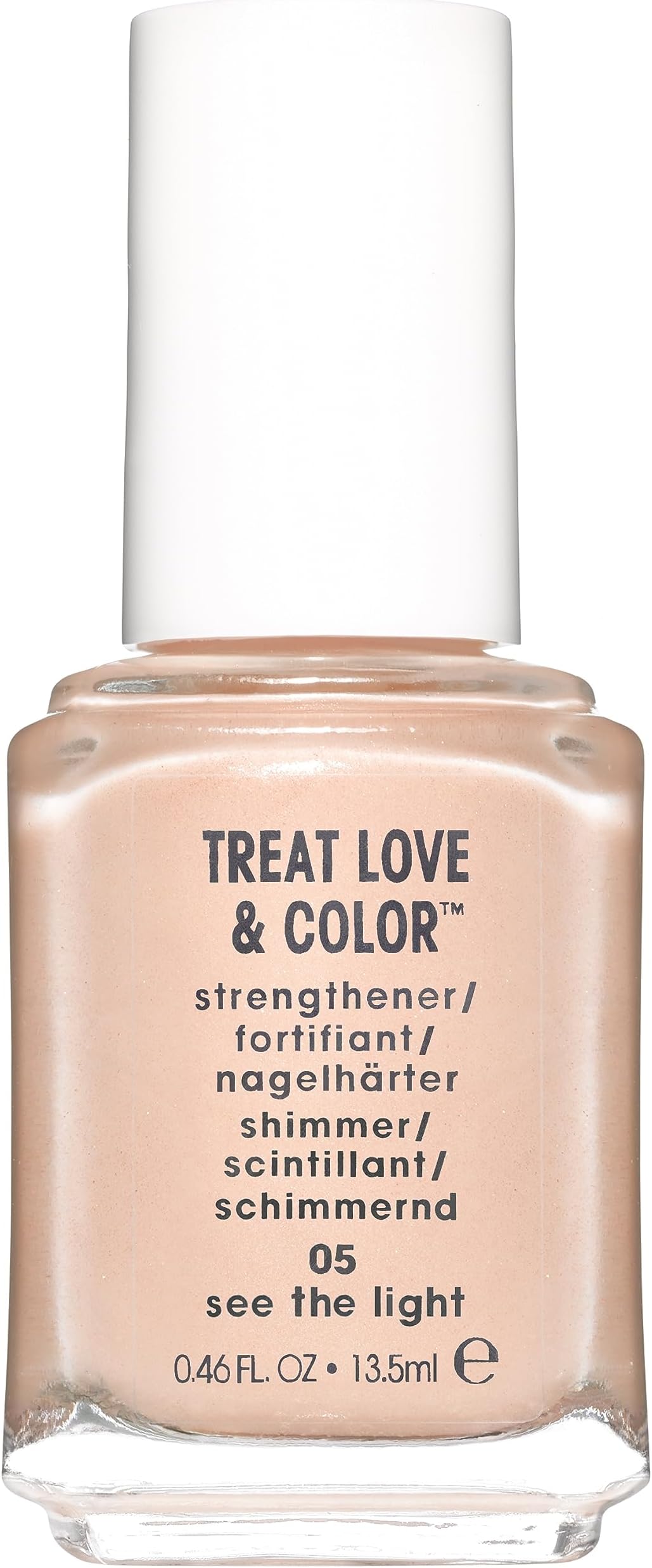 essie Treat Love & Color, Breathable Nail Polish, See The Light, Coral, 13.5 ml