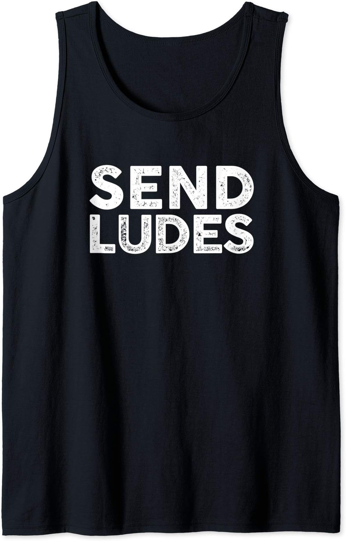 Quaaludes Tee ApparelSend Ludes Lemmon 714 Quaalude Humor Tank Top