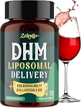 Zaigon Hangover DHM Supplements, Recovery After Alcohol Aid, 1000mg Dihydromyricetin with Milk Thistle, Electrolytes, NAC, Vitamin B & L Cysteine for Hangover & Liver Support, 120 Capsules