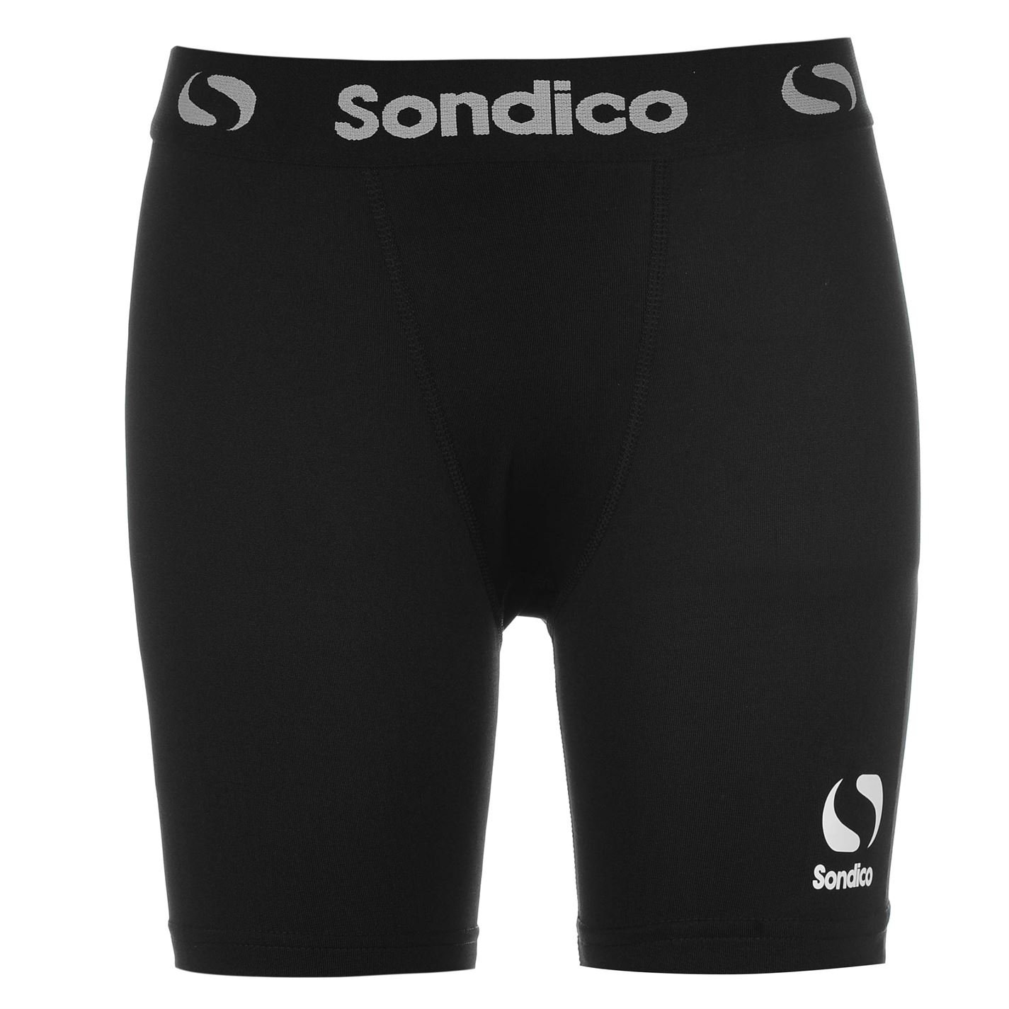 Sondico Core Kinder Shorts Kompression Training Baselayer Kurze Hose Sporthose Schwarz 13 Yrs