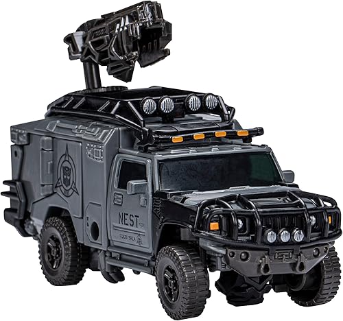 Miniatura 6 de Hasbro,Transformers Studio Series 96 Buzzworthy Bumblebee N.E.S.T. Autobot Ratchet Deluxe Figura de acción