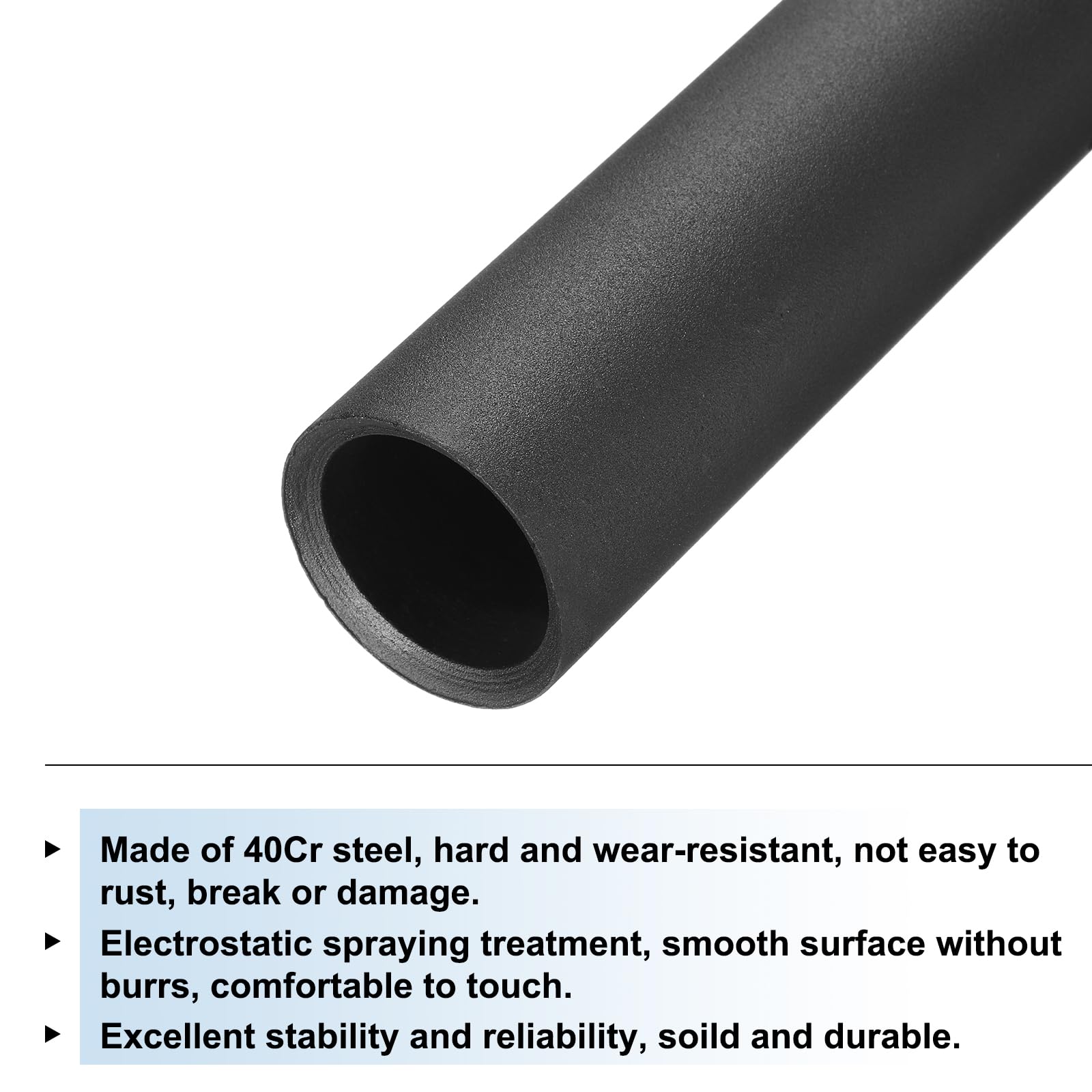 QUARKZMAN Llave Tubo Doble Extremo 60-80mm Mango Llave Tubo Llave Bujía Llave Fontanero Tuerca Retorno Barra Torque Tubo Llave Tubo Negro