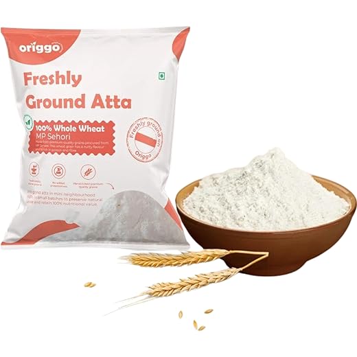 Origgo Freshly Ground Atta 100 Whole Wheat - 50ml