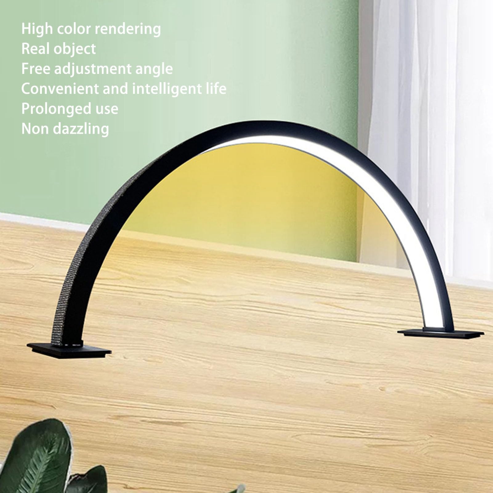 Amazon.co.jp: ネイル用ハーフムーンLEDライト、3000-6000K調光可能な