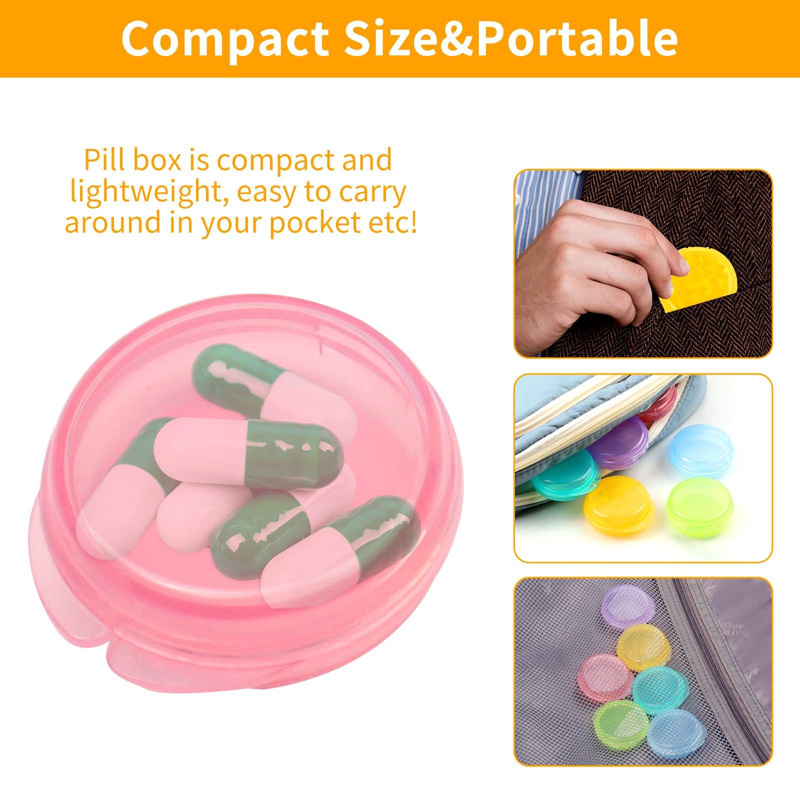 Yosoo Health Gear Barattoli per Campioncini, Flaconi da 5ml 50 Pezzi, Campioncini Vuoti Plastica, Provette con Coperchi, Flaconi per Campioni Liquidi, Bottiglie Piccole in Plastica