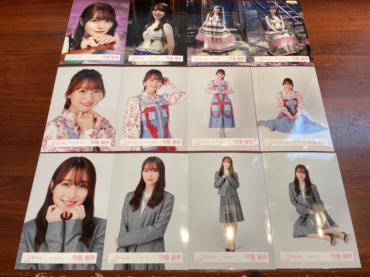 Amazon.co.jp: 櫻坂46 守屋麗奈 「桜月」 MV衣装 「2nd TOUR 2022」 青  