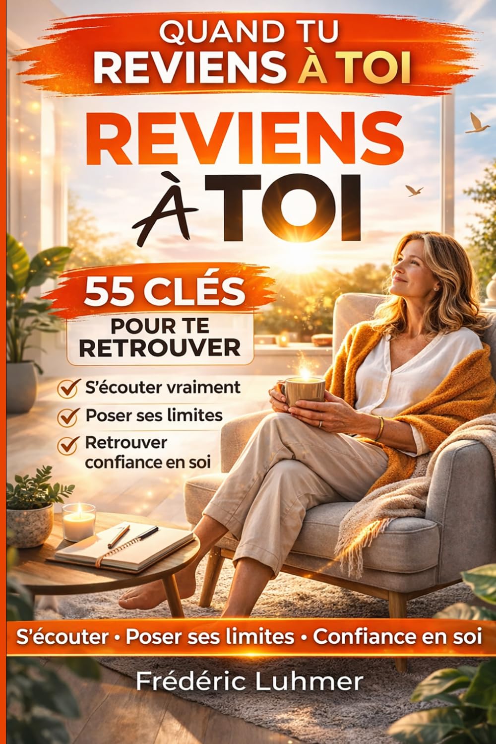 Quand tu reviens à toi 55 clés pour te retrouver - s'écouter vraiment - poser ses limites - confiance en soi: Paix intérieure Bien-être Bonheur Tome 1 ... toi — Moi d’abord : le chemin de la liberté)