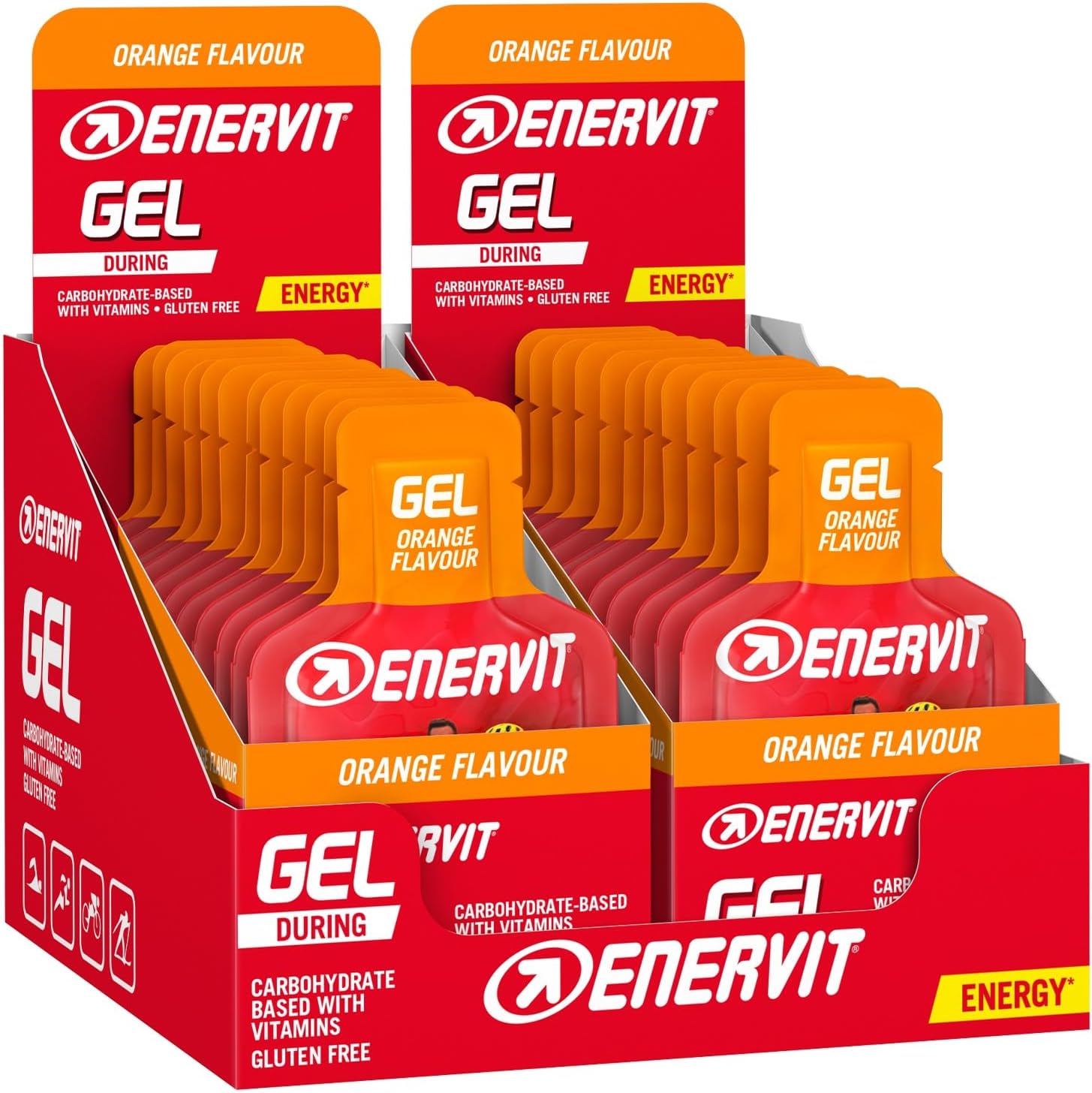 Enervit Sport Gel, Orange, 24 x 25ml