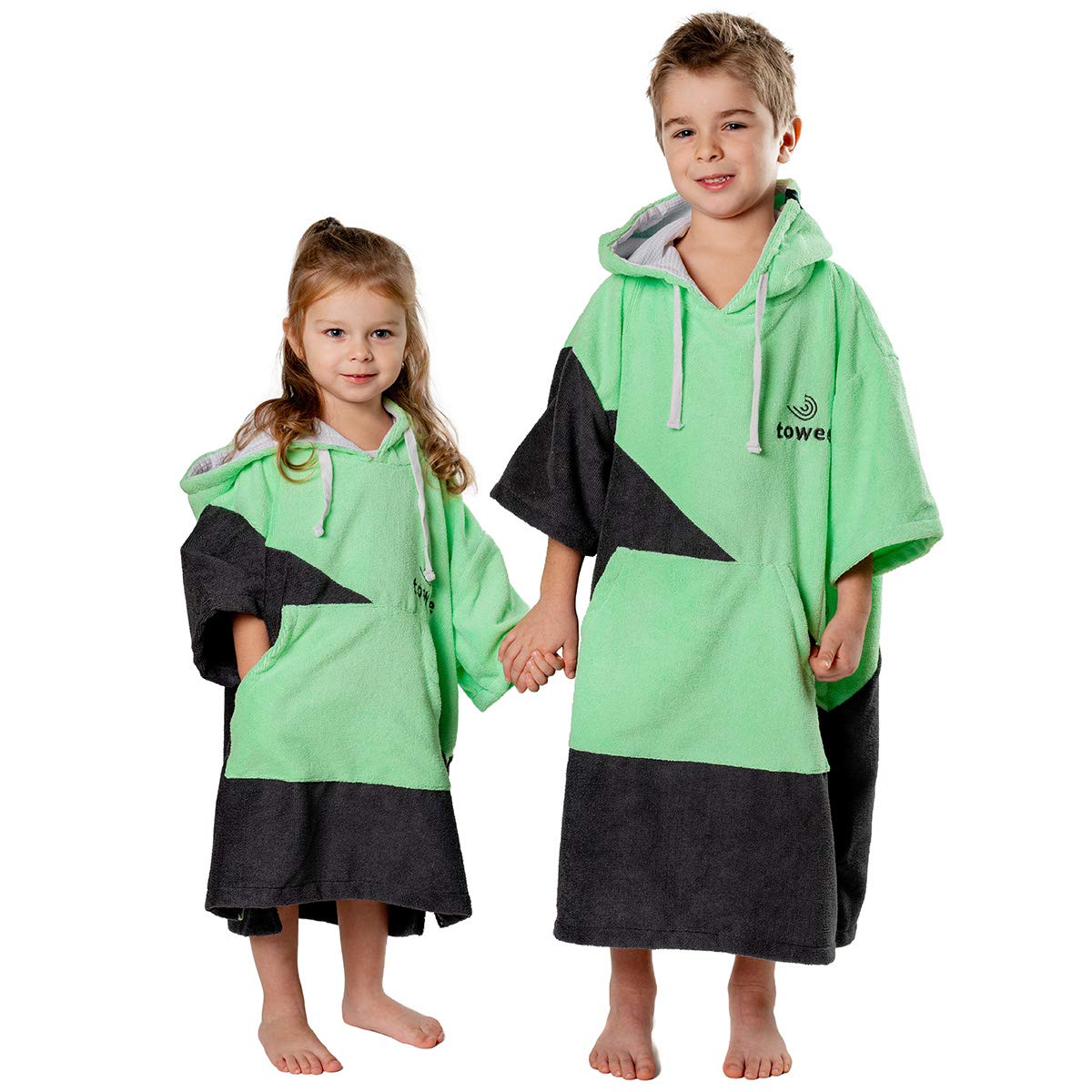 Accappatoio per bambini in cotone Terry con fascia • Piccoli Pirati