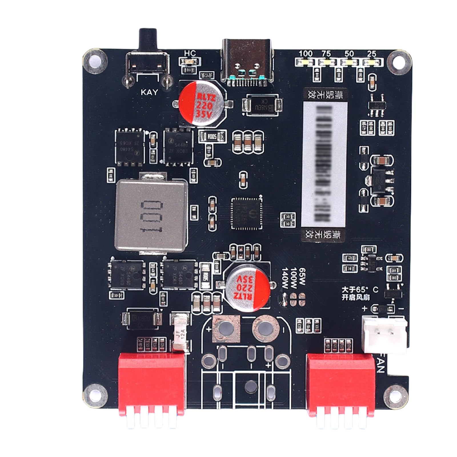 Módulo rápido IP2366 PD3.1 bidireccional para reparar y mejorar baterías de litio 2S-6S