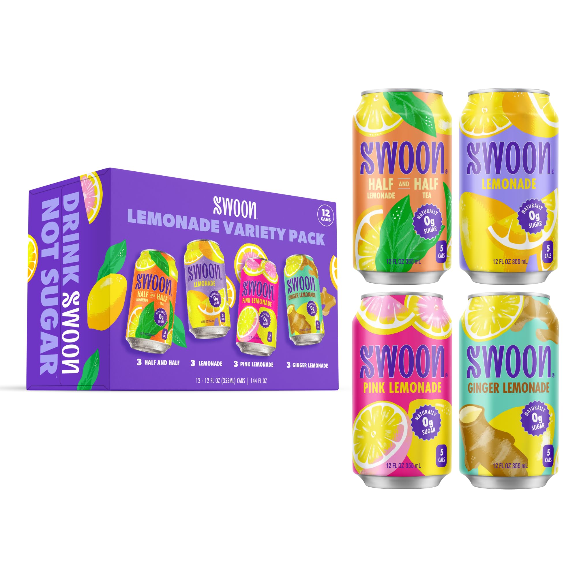 Amazon.com : Swoon Lemonade Variety Pack - Low Carb, Paleo