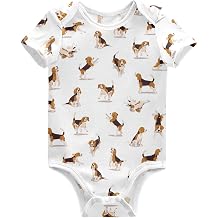 Unisex Baby Short Sleeve Bodysuits Boy Girl Cotton Newborn Outfit Clothes 0-24 Months
