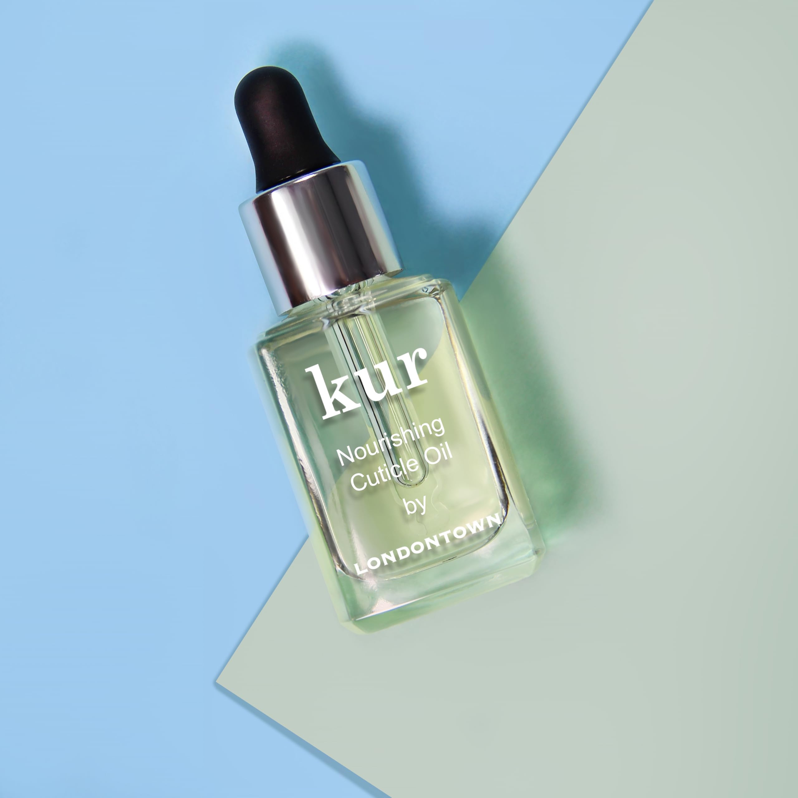 LONDONTOWN Cuticle Saver Set with Cuticle Remover & Nourishing Oil