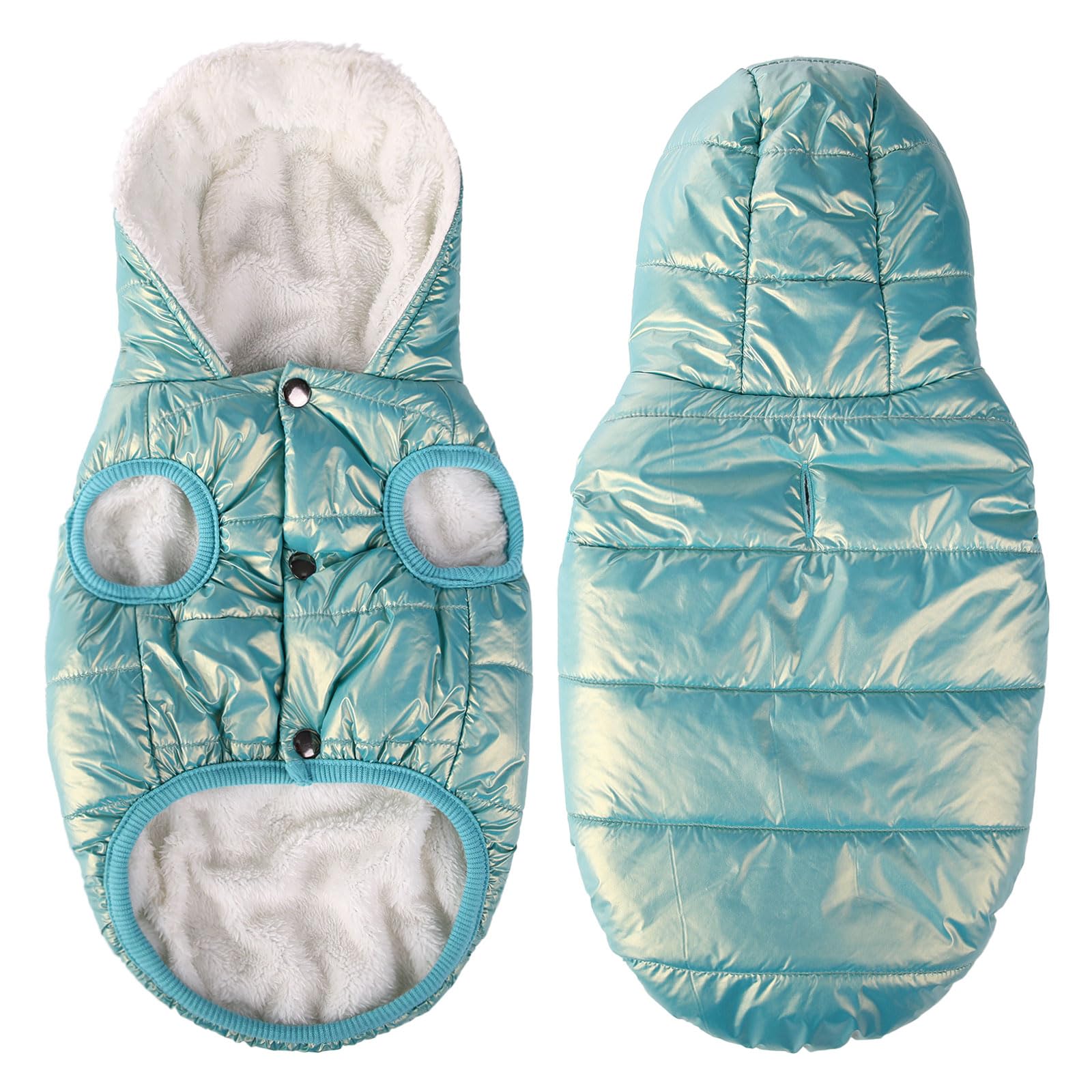 Sudadera con capucha de forro polar, abrigo impermeable resistente al viento, chaqueta cálida de invierno para perros, ropa para mascotas para clima frío, chaleco para ropa para mascotas, chaleco para