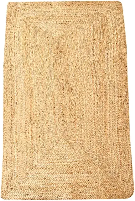 Casa Moro Jute Runner Rug Esha Nature | Boho Style Natural Fiber Carpet (90x150cm)