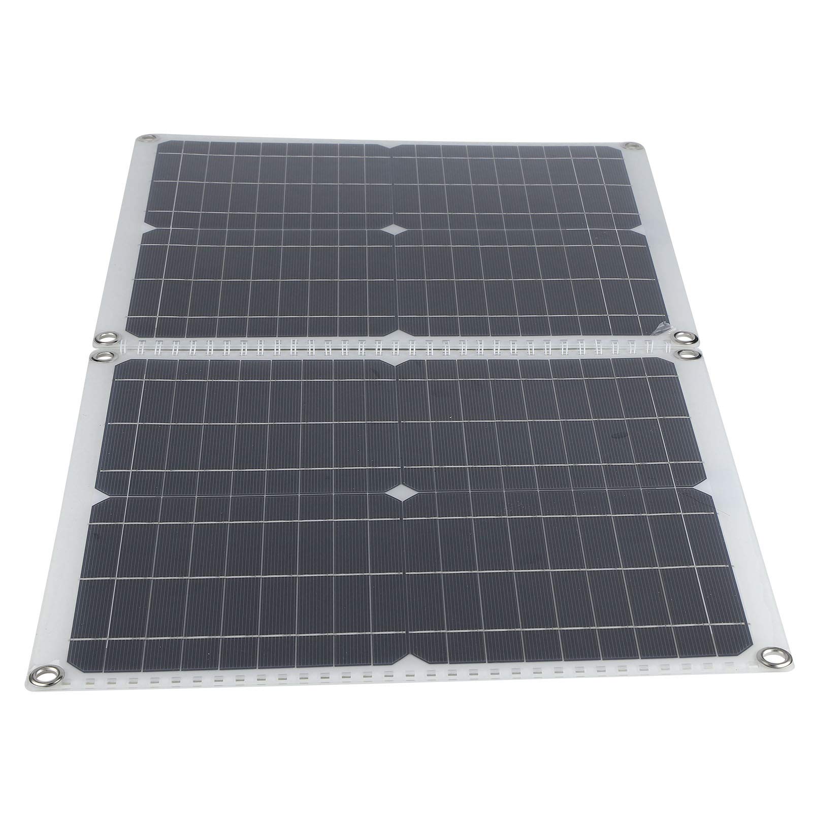 Składany panel słoneczny 50W |Odporna na warunki atmosferyczne przenośna ładowarka do paneli słonecznych do laptopa/telefonu/banku |Wyjście 18 V DC i 5 V USB |Zawiera 16