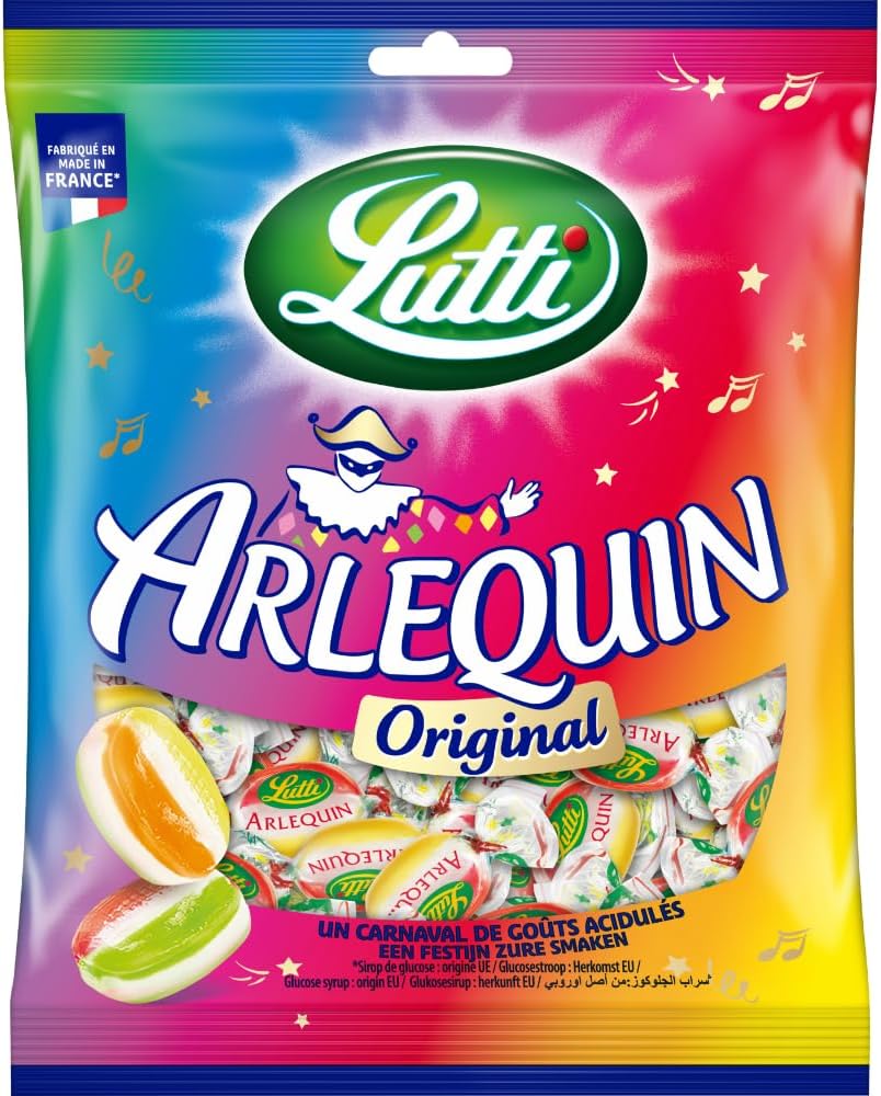 Lutti Arlequin Original Bonbons 150g : Un Carnaval de Saveurs Uniques - Image secondaire