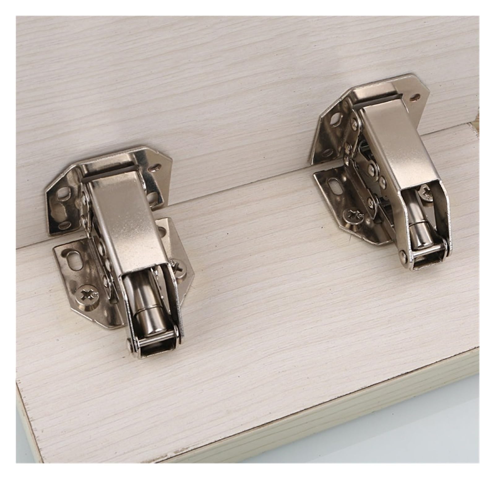 Cabinet Hinges Zawias do szafki 3/4 cala Normalny/miękki domyk Bez wiercenia Hydrauliczny miękki domyk 90 stopni ze śrubami(4 Inch Soft Close)