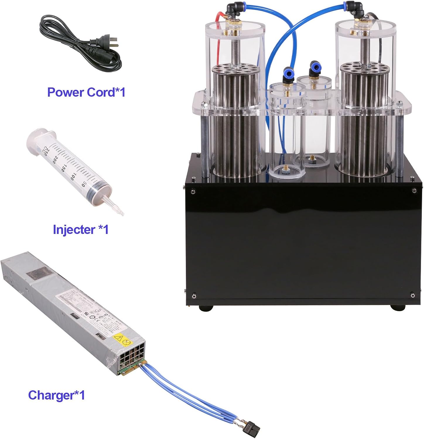 Hydrogen and Oxygen Separation Electrolysis of Water Generator with Double Outlet Teaching Experiment Instrument Technology Enthusiasts Household Small Laboratory Equipment