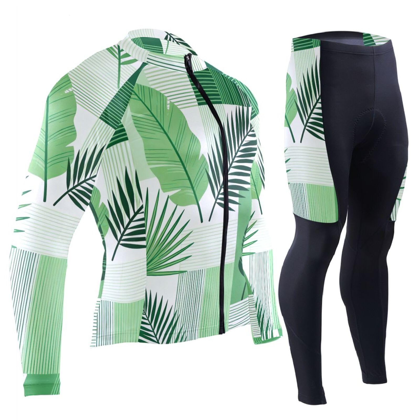 Herren-Radtrikot mit Taschen, schnelltrocknend, 3D-gepolstert