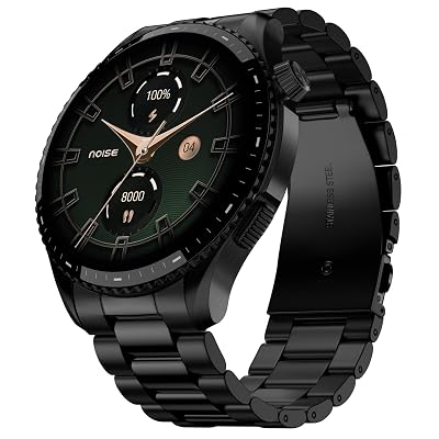 Noise Halo 3 Smartwatch, 1000-Nit Round AMOLED
