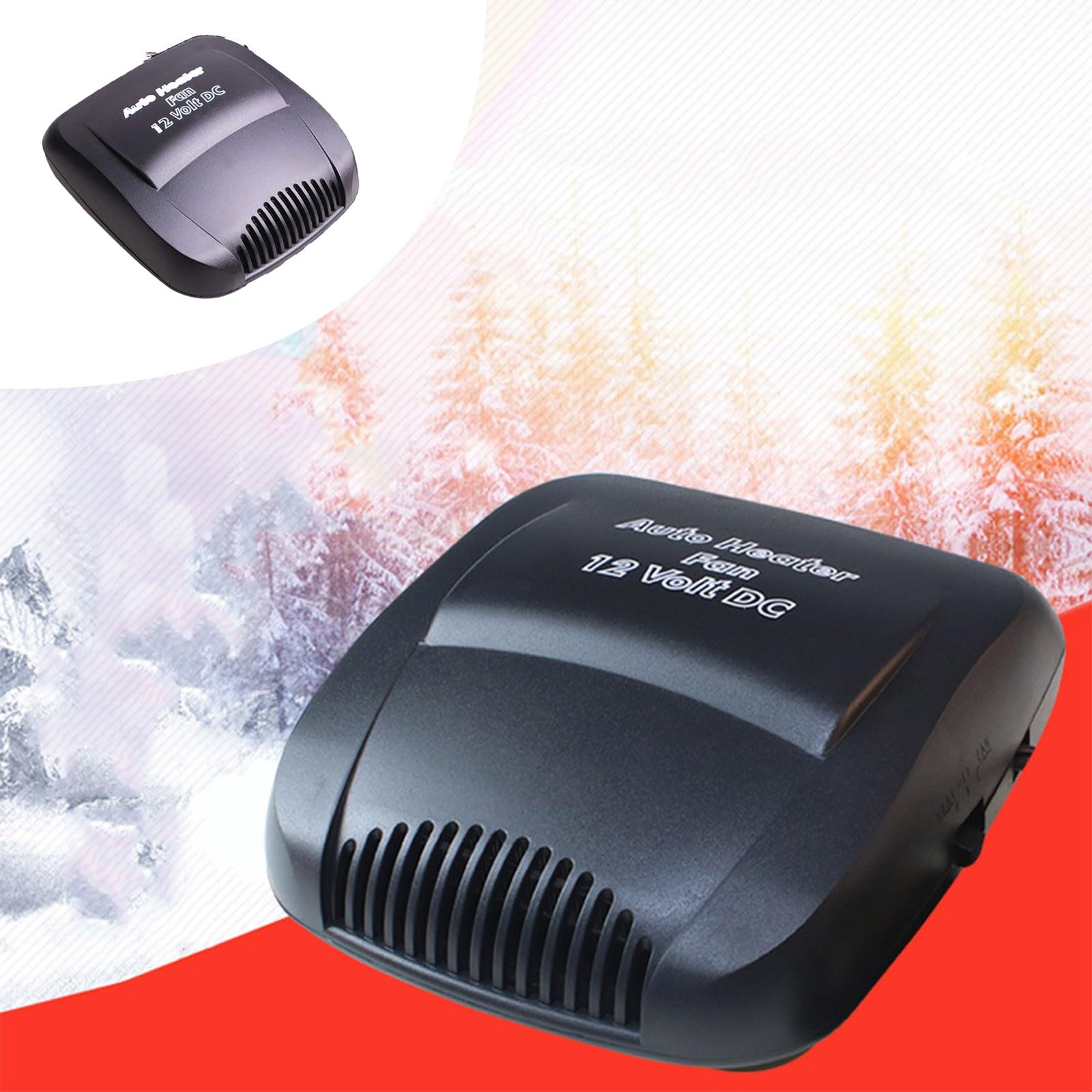 Generic Autoheizung12V,12v HeizlüFter Standheizung Auto Auto HeizlüFter Zeitschaltuhr Heizung Auto 12v ZigarettenanzüNder Standheizung Auto für Auto SUV LKW Jeep