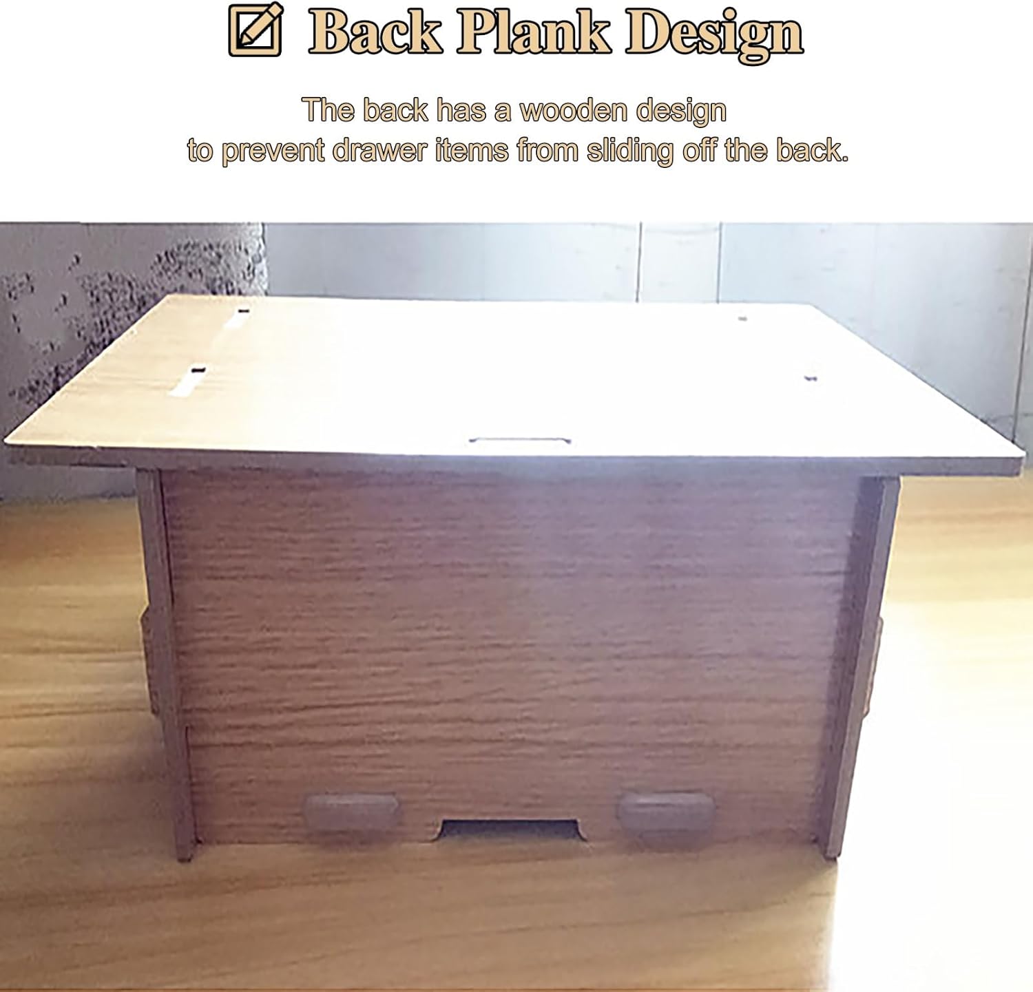 Double Wood Corner Monitor Stand with Drawer - Desktop Organizer & Easy Assembly Computer Riser for Office - Stylish Pink Notebook Display Rack