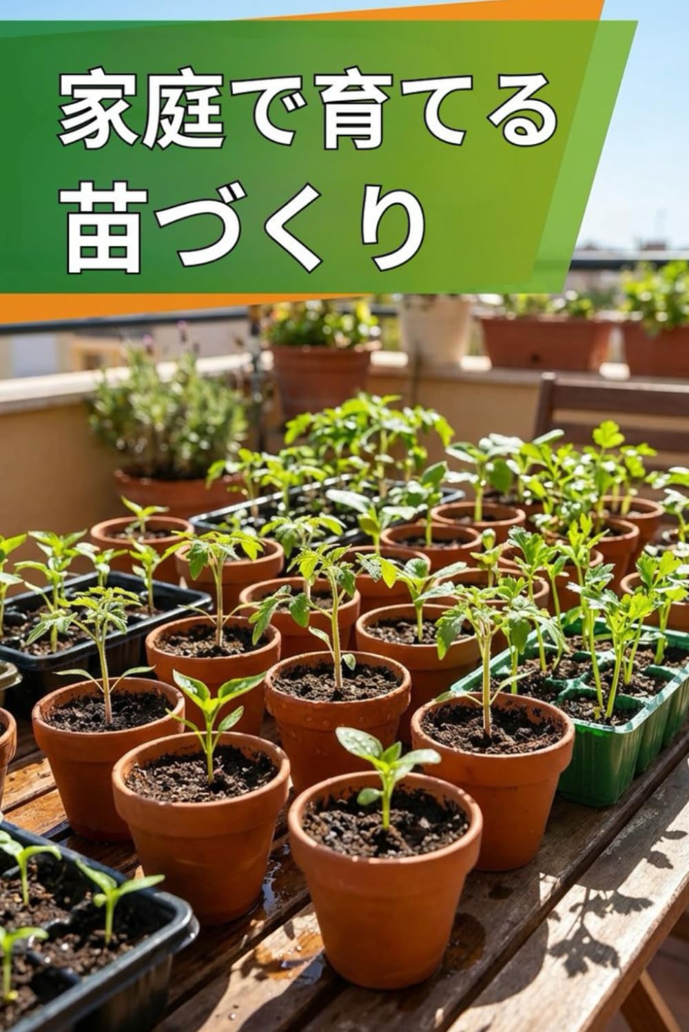 家庭で育てる 苗づくり: 苗を育てる完全ガイド：丈夫で健康な植物を育てるためのステップバイステップの手順、ヒント、そして避けるべき失敗