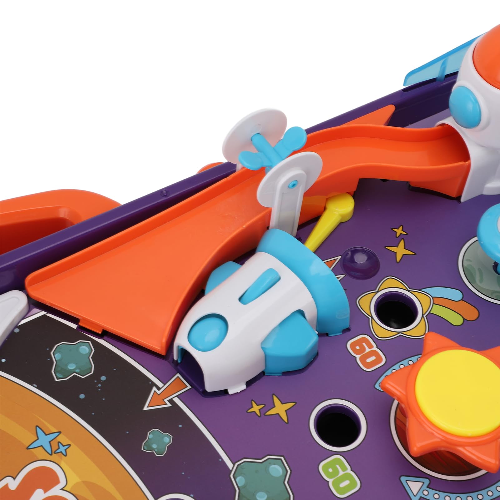 Jouet de Jeu de société de Flipper Interactif pour Enfants sur Le Thème de l'espace pour Un Jeu éducatif 18,1 X 13 Pouces