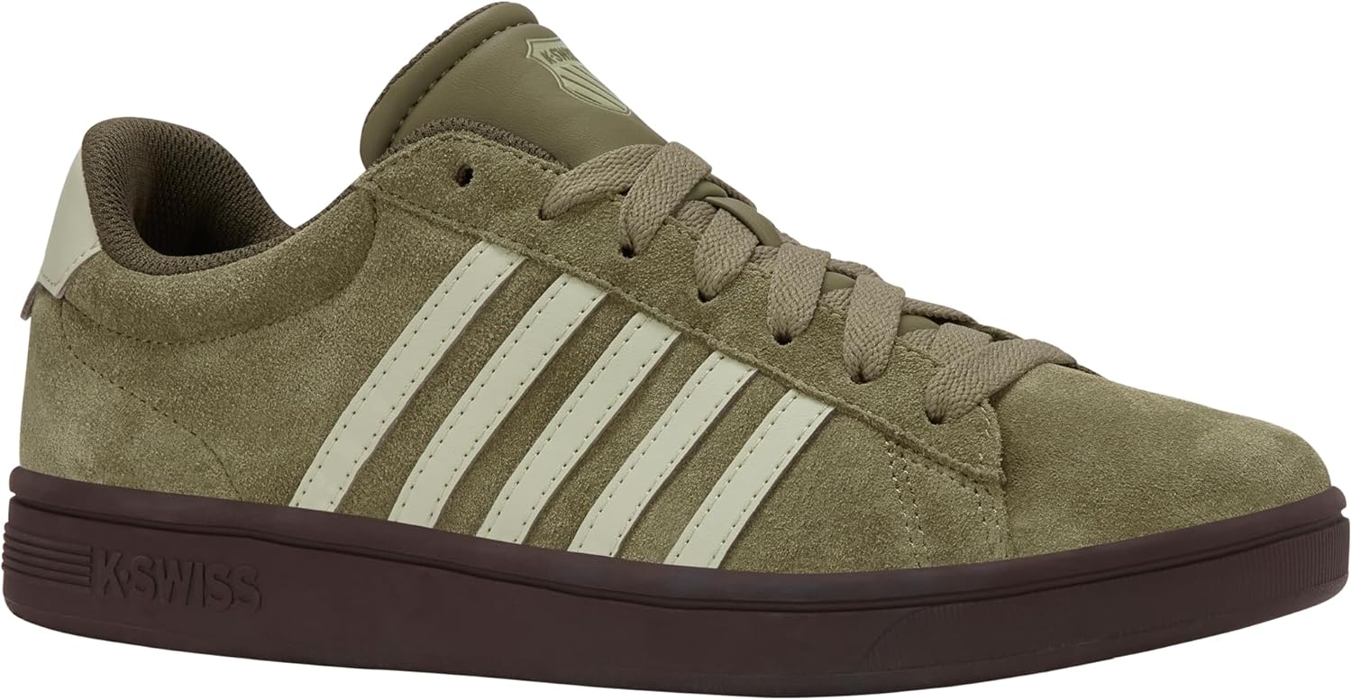 K-Swiss Men's Court Tiebreak II Suede Sneaker - Image 2
