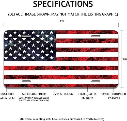 Miniatura 2 de Placa de matrícula de aluminio de SignMission Beware of Delicious Barbeque  placa de matrícula de 120 x 60 in se adapta a cualquier coche camión SUV