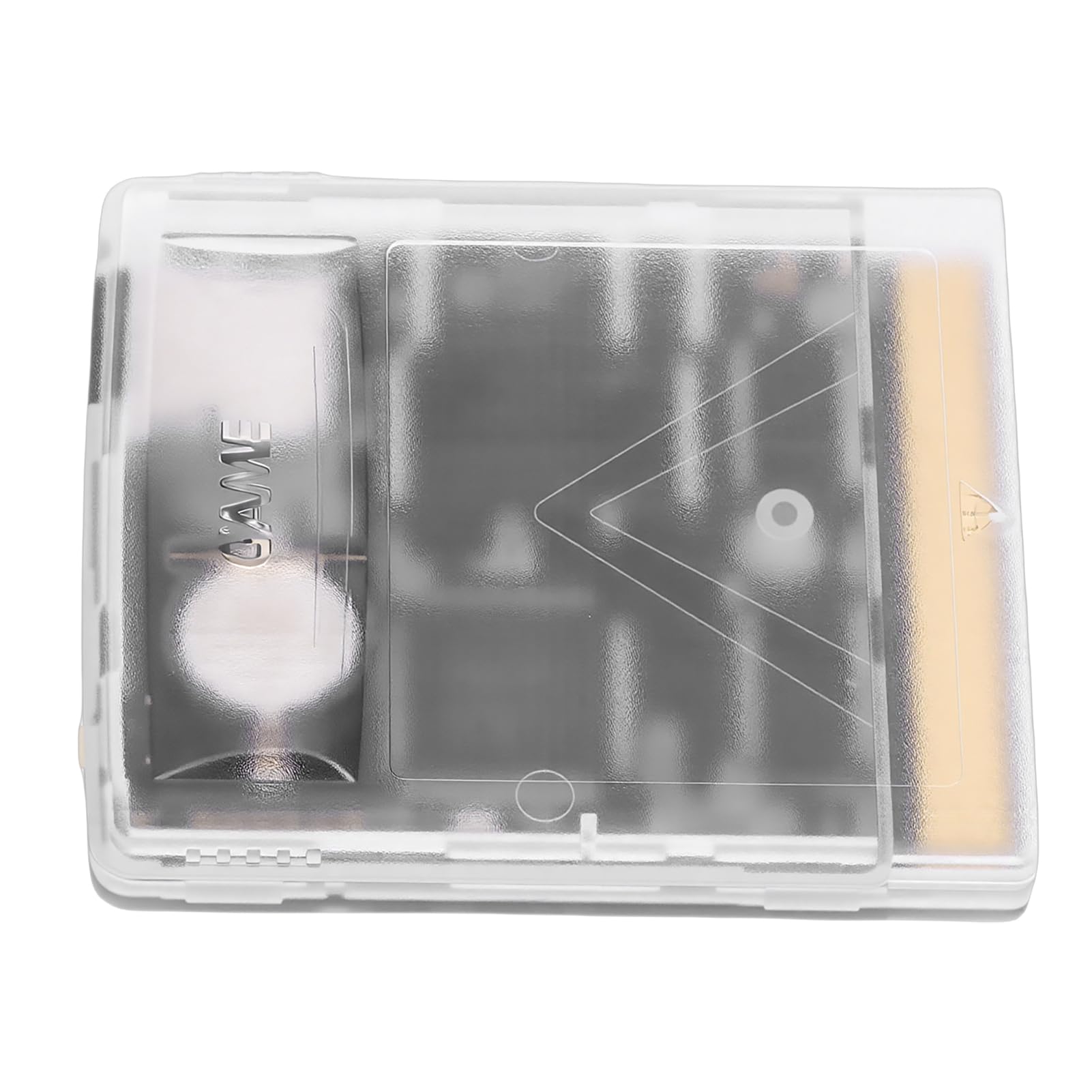 LIYJTK Cartuccia di gioco Scheda di memoria da 8 GB Scheda cartuccia per console per videogiochi Funzioni potenti per i fan di Gameboy (Bianco trasparente)