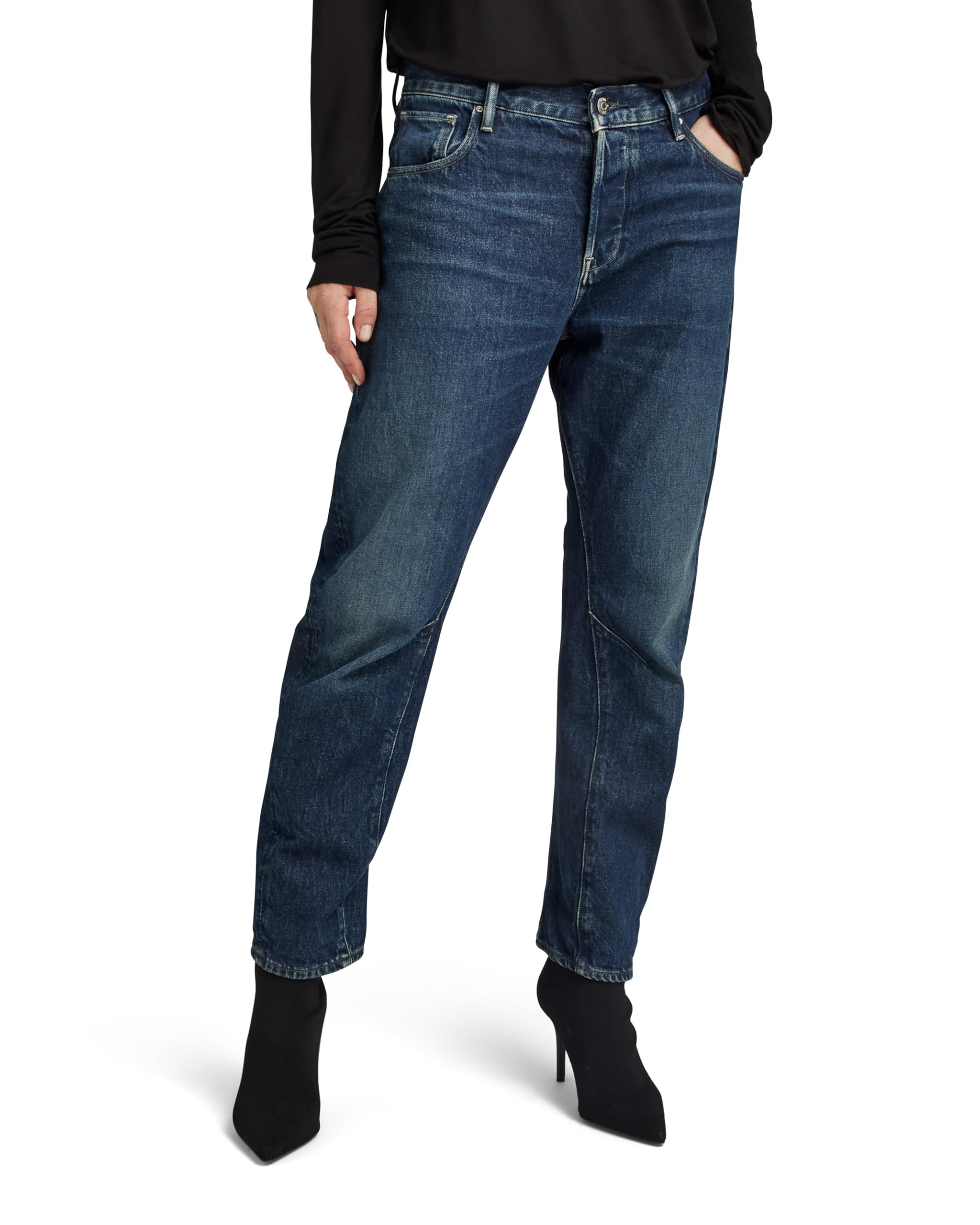 G-Star Women's Arc 3D Boyfriend Jeans, Blue (worn in himalayan blue D19821-D317-G122), 32W / 32L