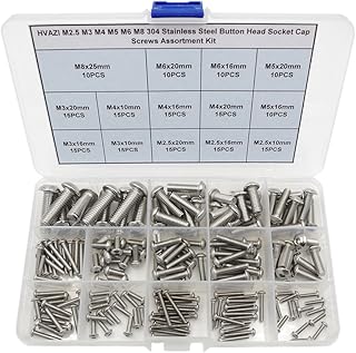 HVAZI Metric M2.5 M3 M4 M5 M6 M8 304 Stainles...,