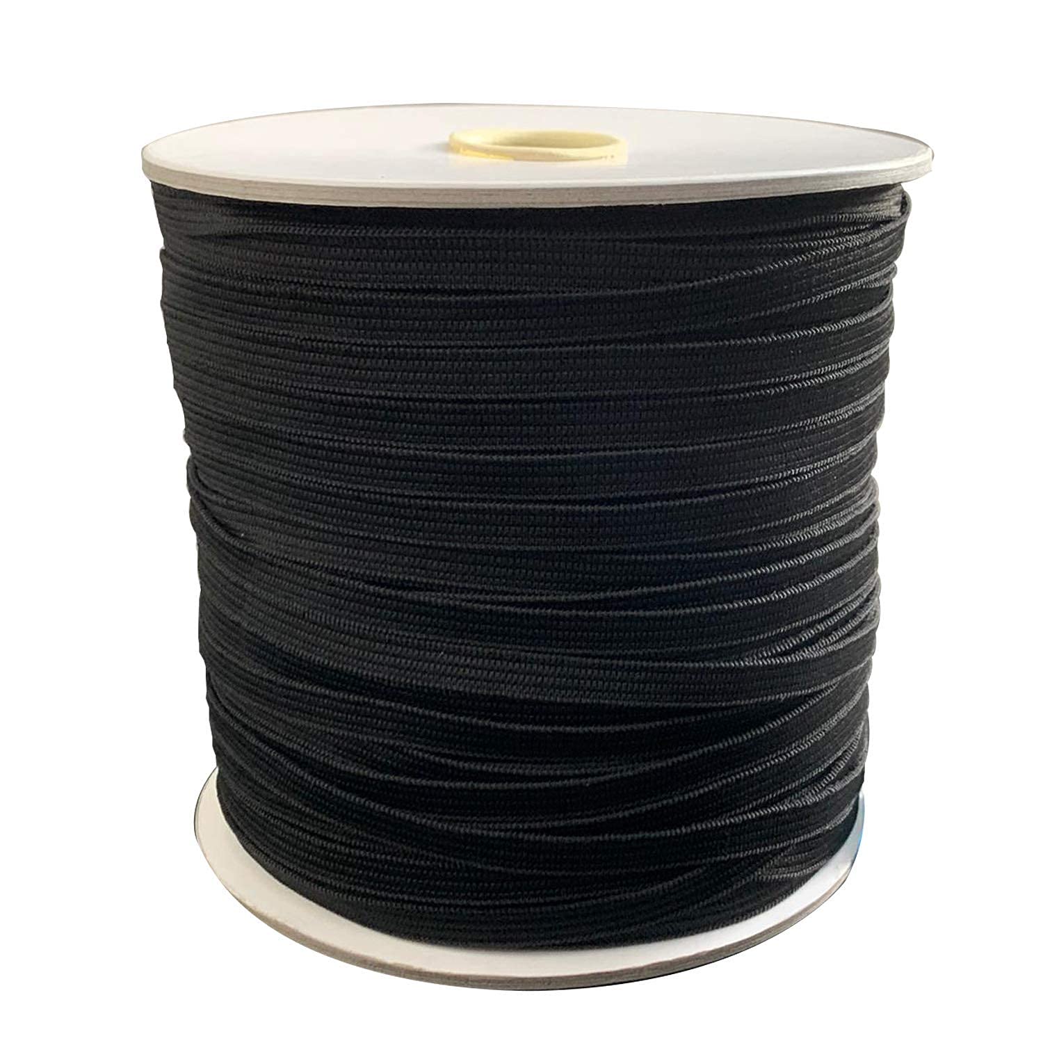 Trimming Shop M X Noir Et Blanc - 7mm Large Plat Tissé Bande