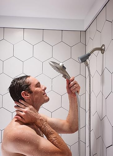 Miniatura 8 de Moen Cabezal rociador Cabezal de ducha manual 26112SRN 0 volts