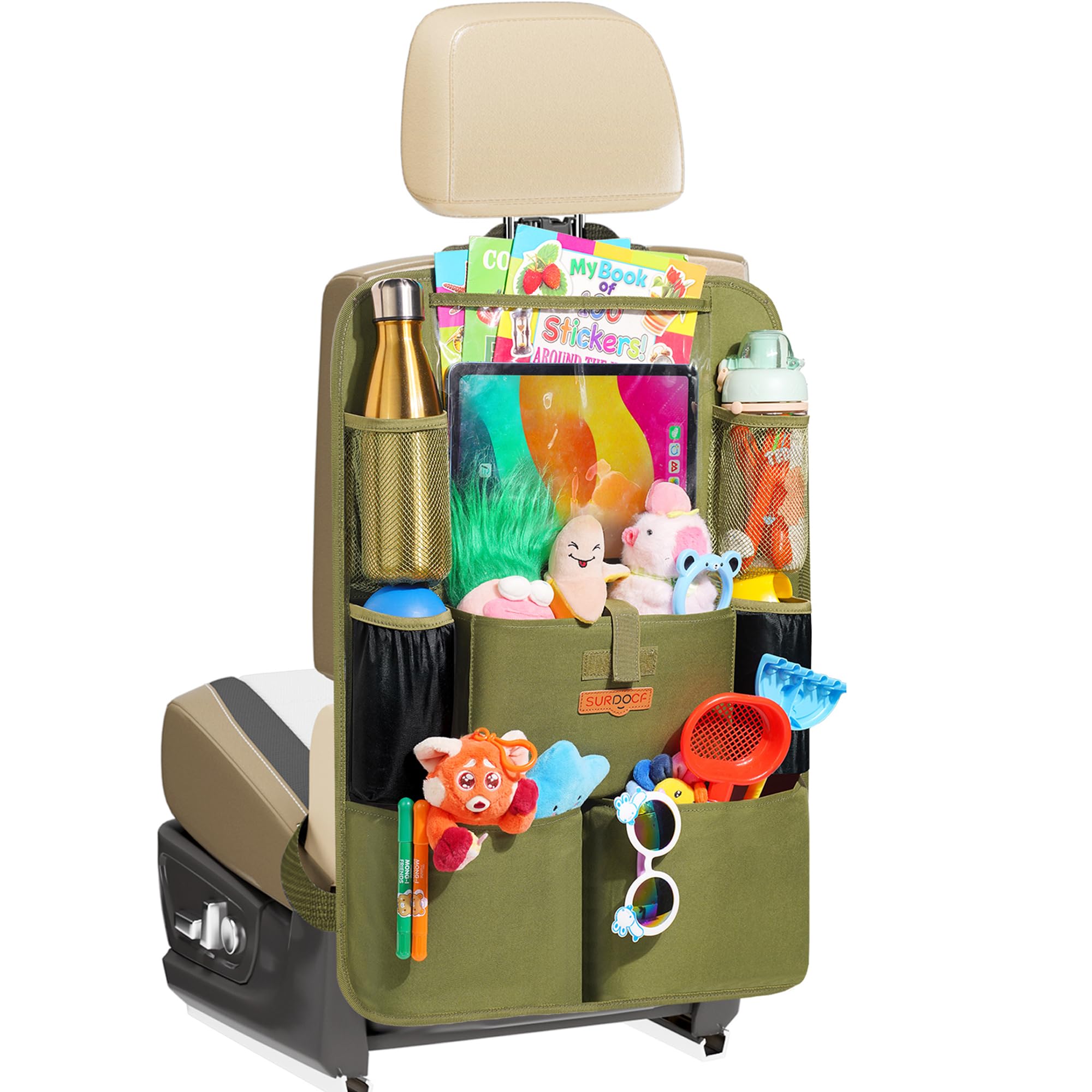 SURDOCA Auto Organizer Kinder, Organizer Auto Rücksitz, Autositz Organizer
