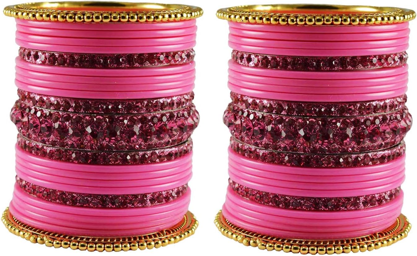 Vidhya KanganExtra Large Size Bangle Color-Multicolor Material-Brass and Acrylic Size-2.16(76mm)