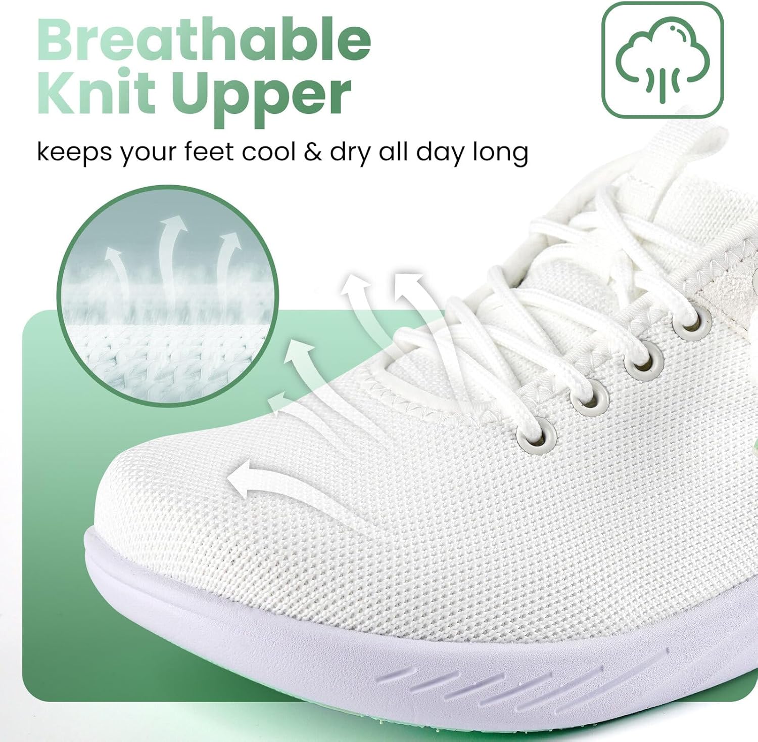 Women's Walking Shoes, Slip-On Wide Width Sneakers with Breathable Mesh and Suede, Women’s Casual Sneakers for Summer Strolls, Running & Casual Outfits