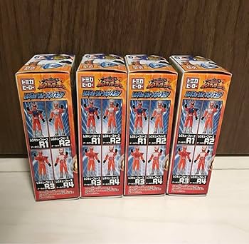 1/24 R3 R4 フィギュア２体　完成品　1/64より大 Amazon | ヒーローレスキューフォース R1 R2 R3 R4 フィギュア