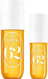 SOL DE JANEIRO Cheirosa Hair & Body Fragrance Mist Full Size and Travel Size Set - Home and Away Bundle - 8.1 & 3 fl oz Duo - Amazon Exclusive