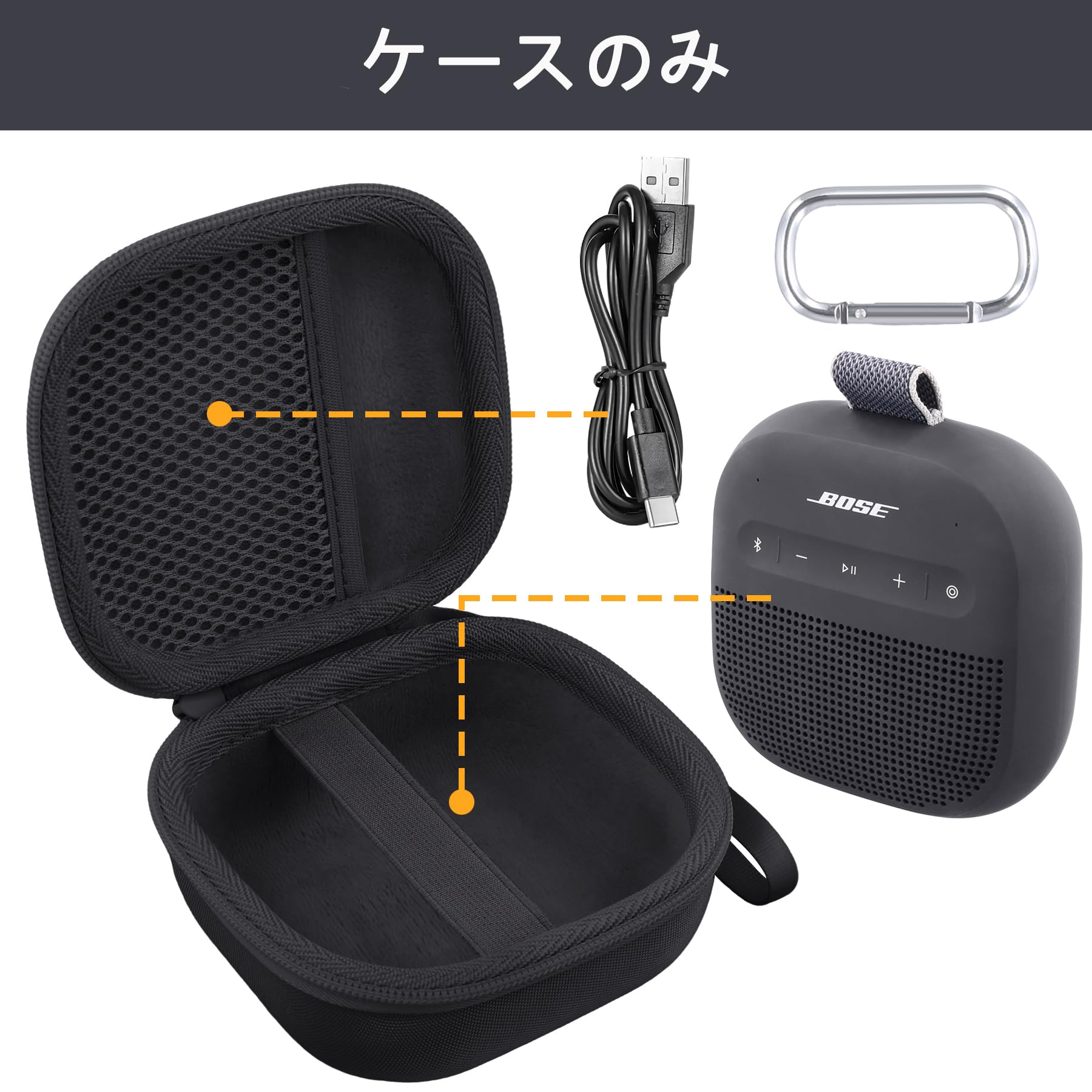 Amazon.co.jp: (Case Only) Bose SoundLink Micro Portable Speaker 