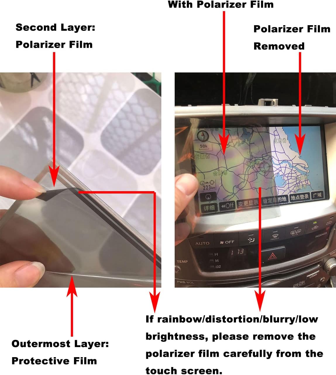Navigation Touch Screen Digitizer Glass Panel Fit For Dodge Grand Caravan Uconnect MyGIG Radio 2011-2018 6.5-inch 430 RBZ RB2 430N RHB Stereo Receivers Audio Video Multimedia System Fix Repair GZTAUTO