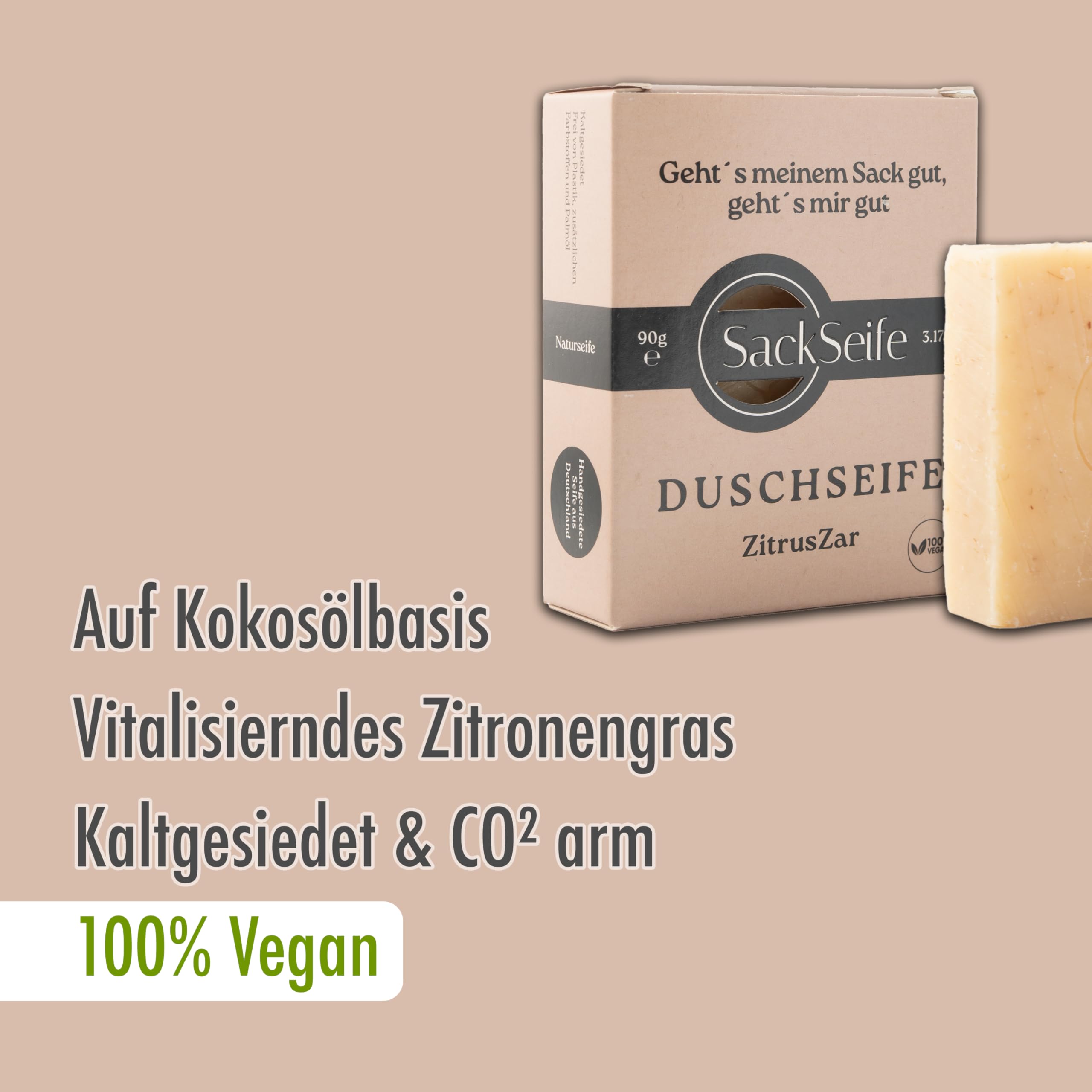 CytrusZar mydło naturalne | odświeżające cytrusowe mydło pod prysznic dla mężczyzn