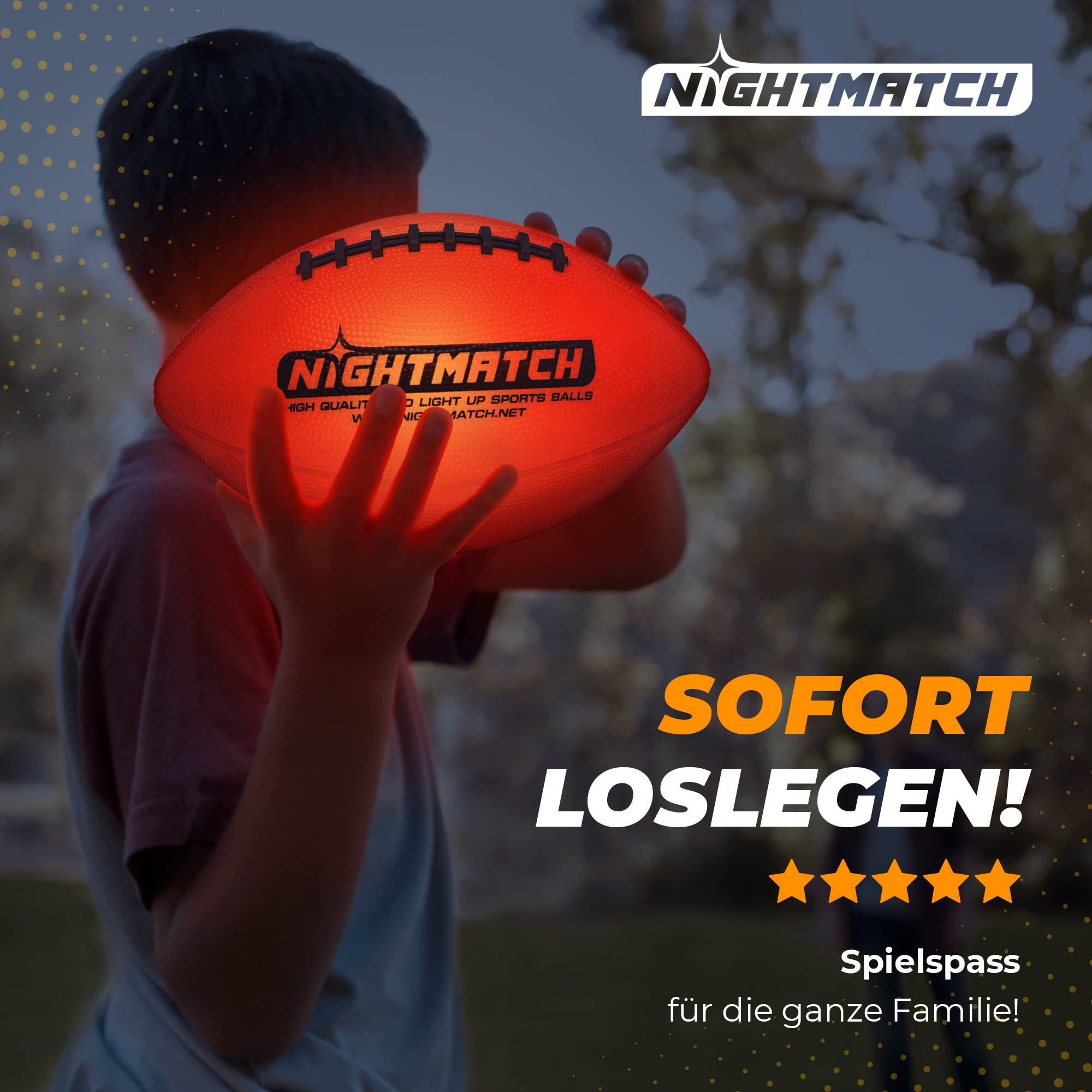NIGHTMATCH LED Football américain