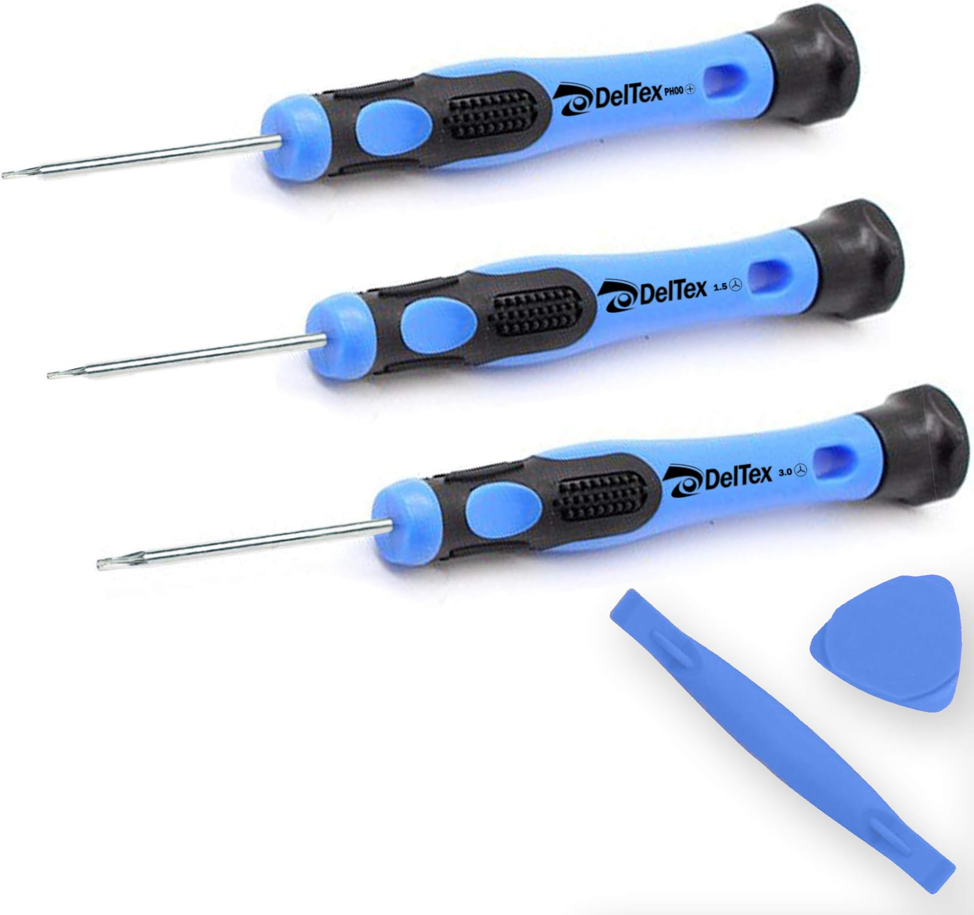 Screwdriver Security Opening Tool Set Triwing 1.5 / Triwing 3.0 / Phillips PH00 for Nintendo Wii, DS Lite, 2DS, 3DS, 3DS XL, DSi, Wii U, Game Boy, GBA, GBA SP