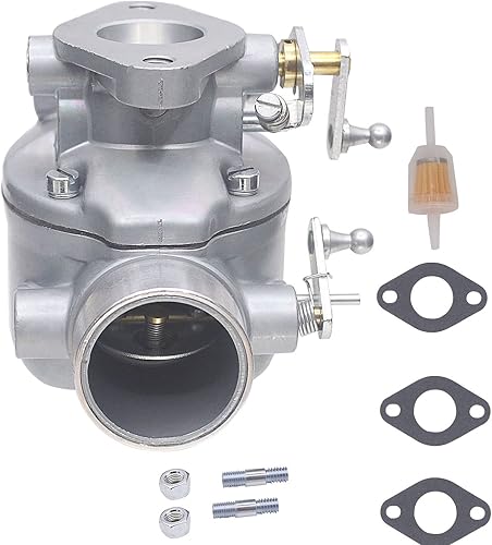 Miniatura 4 de NENKUTEN Carburador para Ford 501 601 701 4 Cyl y válvula de cierre de combustible 311292 738522