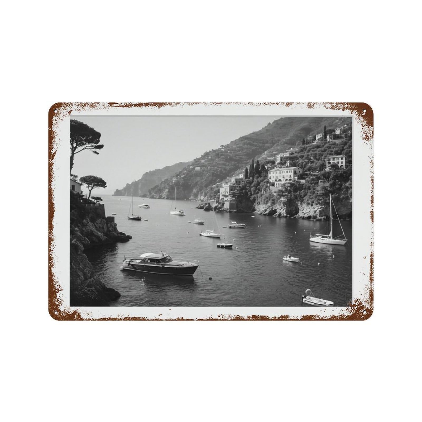 xiaoxiaoshen Landscape Photography S1 Wall Decor Art Metal Tin Poster Modern Home Decor Art Home Bar Shop Decorations Vintage Sign 20x30cm