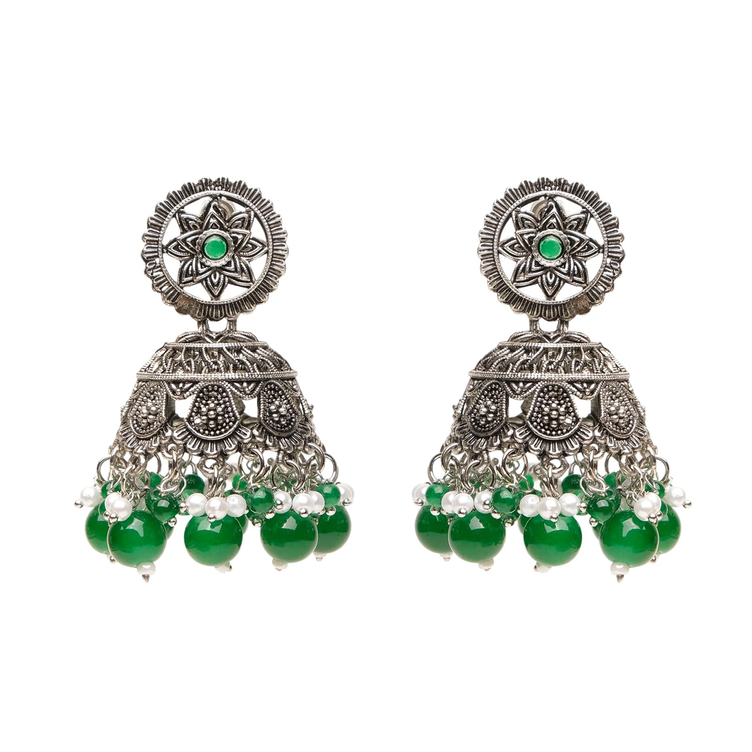 See full amazon price history chart for XPNSV Luxury Oxidised Fulpatti Jhumka Earrings | Anti Tarnish, Light Weight, Diwali Special Jewellery for Women, Girls and Her (Green) XPNSV Luxury Oxidised Fulpatti Jhumka Earrings | Anti Tarnish, Light Weight, Diwali Special Jewellery for Women, Girls and Her (Green) (B0CL4VPB8W) Amazon Price History, Amazon Price Tracker